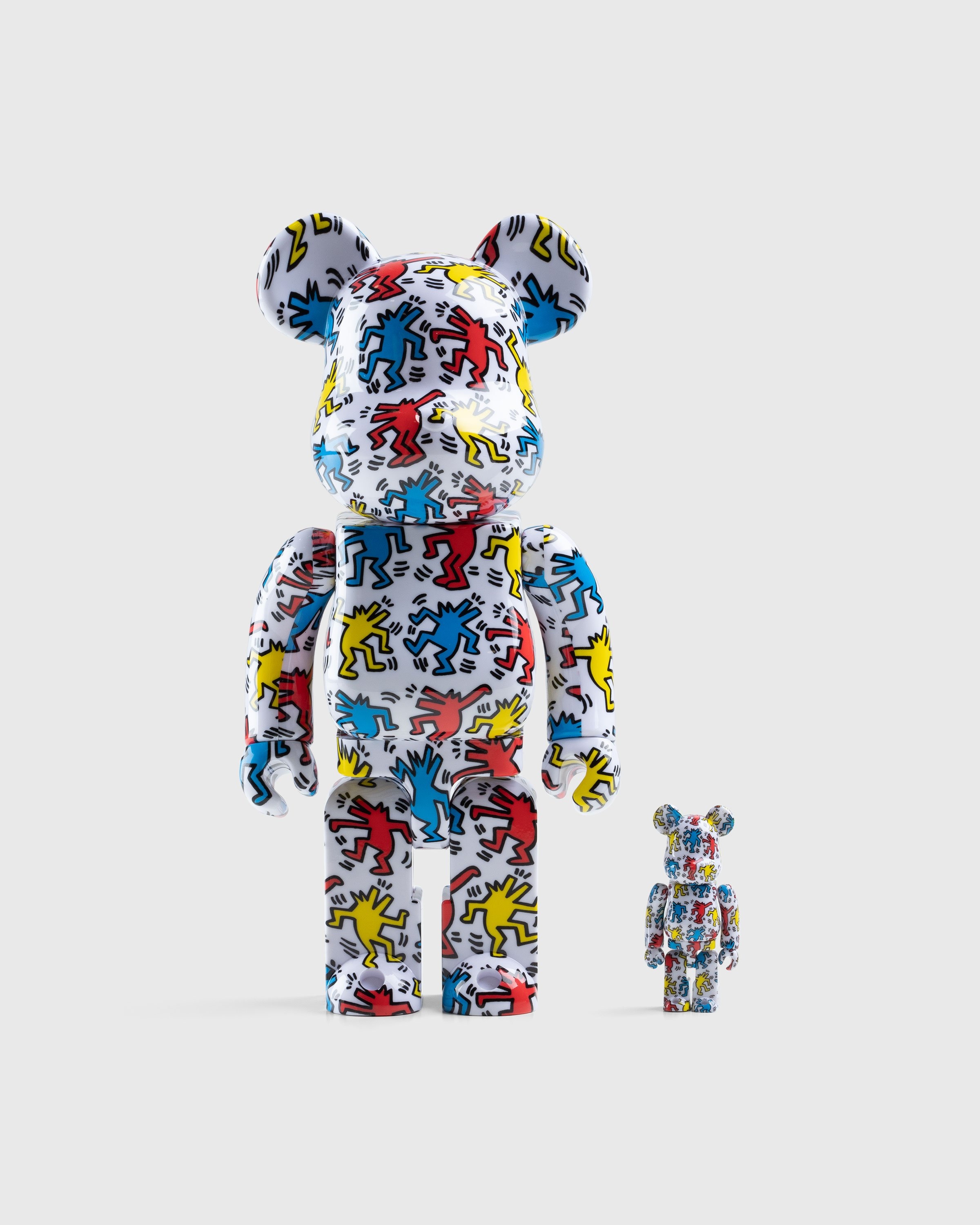 Medicom – Be@rbrick Keith Haring #9 100% & 400% Set Multi - Art & Collectibles - Multi - Image 1