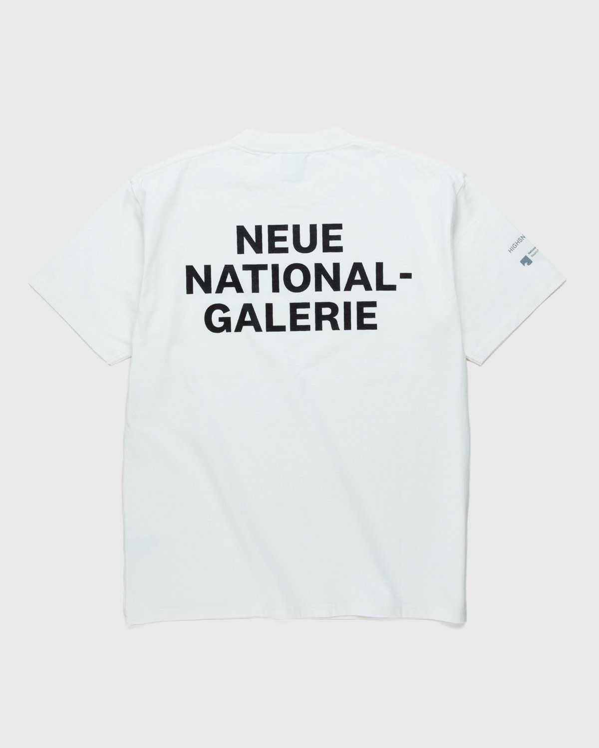 Highsnobiety – Neue National Galerie T-Shirt White - Tops - White - Image 2