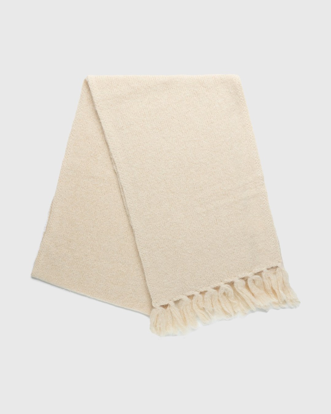 Our Legacy – Knitted Scarf Camel - Knits - Beige - Image 1