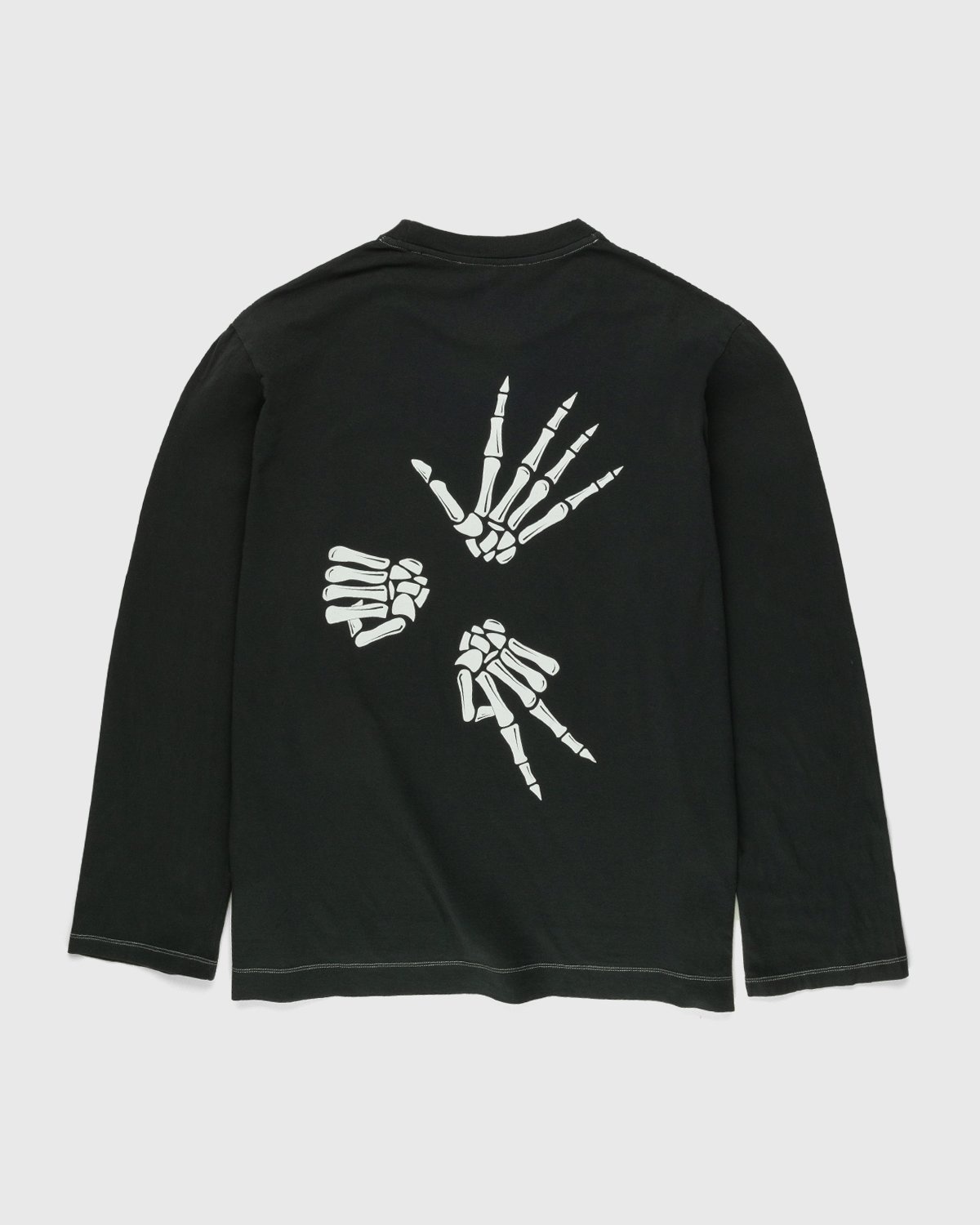 Our Legacy – Scissors Long Sleeve Paper Stone - Sweats - Black - Image 2