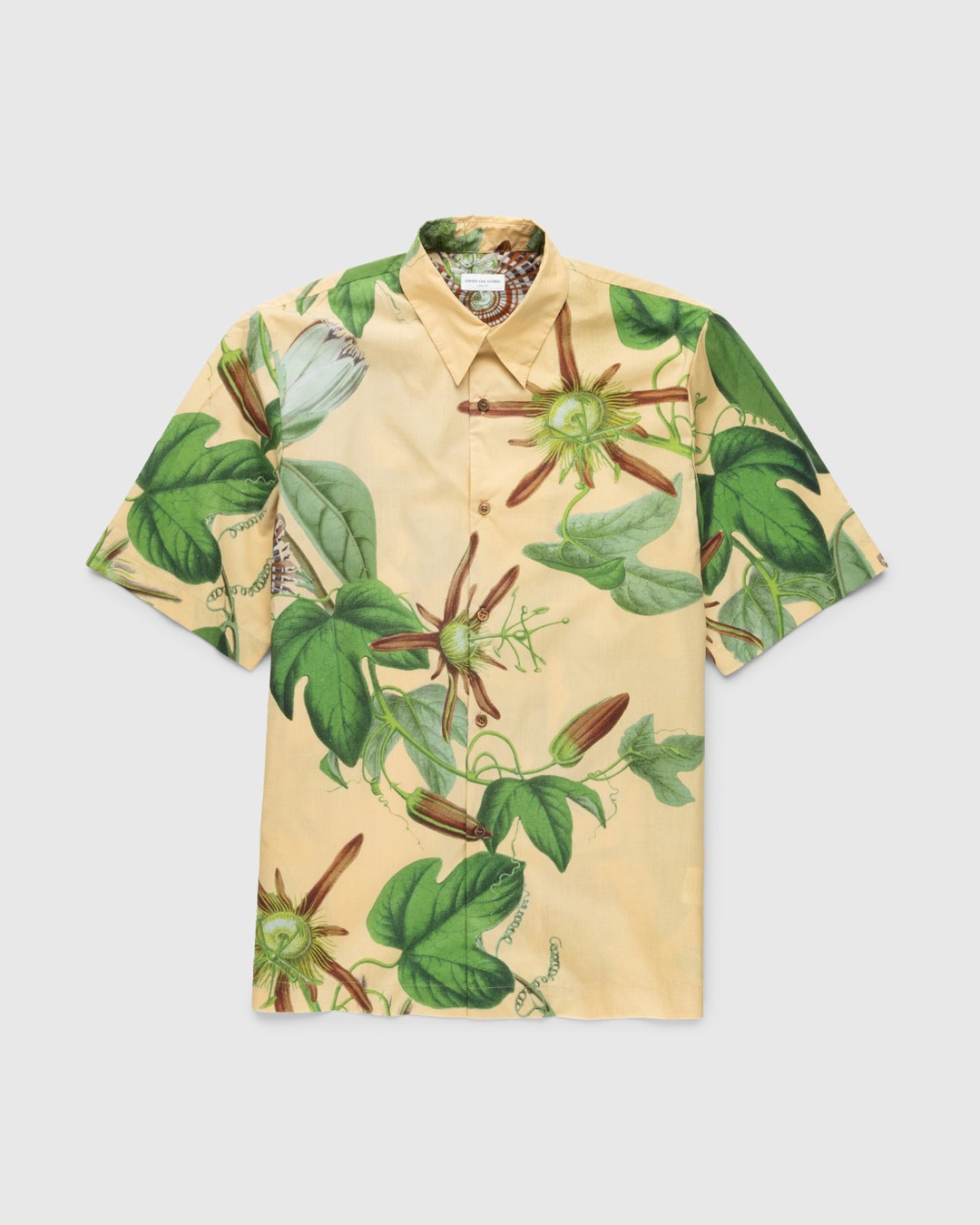 Dries van Noten – Clasen Shirt Camel - Shirts - Brown - Image 1