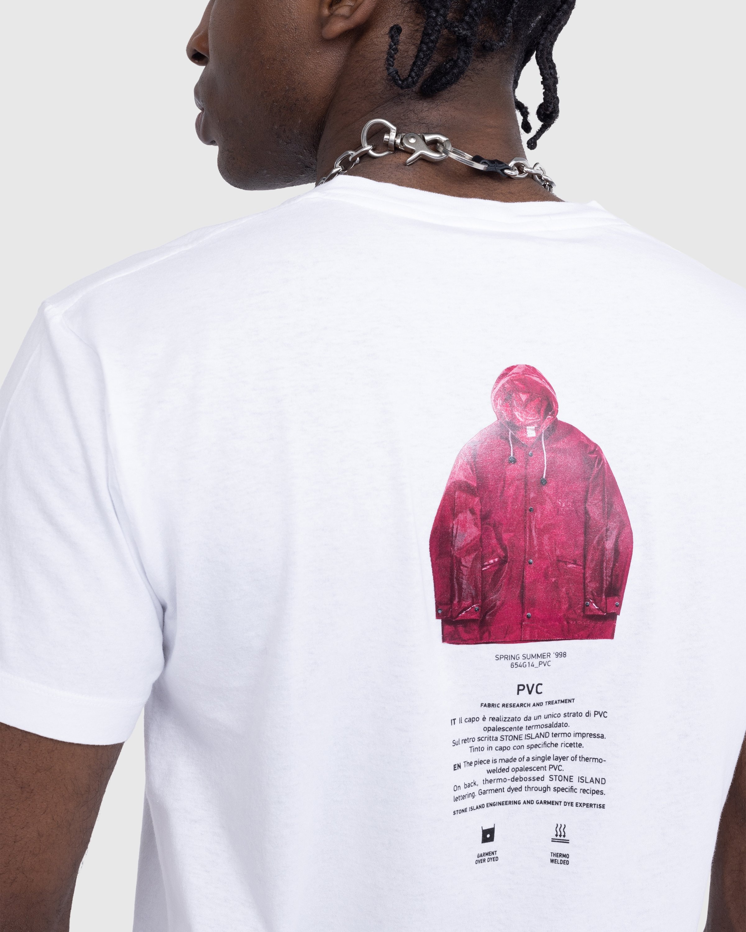 Stone Island – T-Shirt White 2NS91 | Highsnobiety Shop