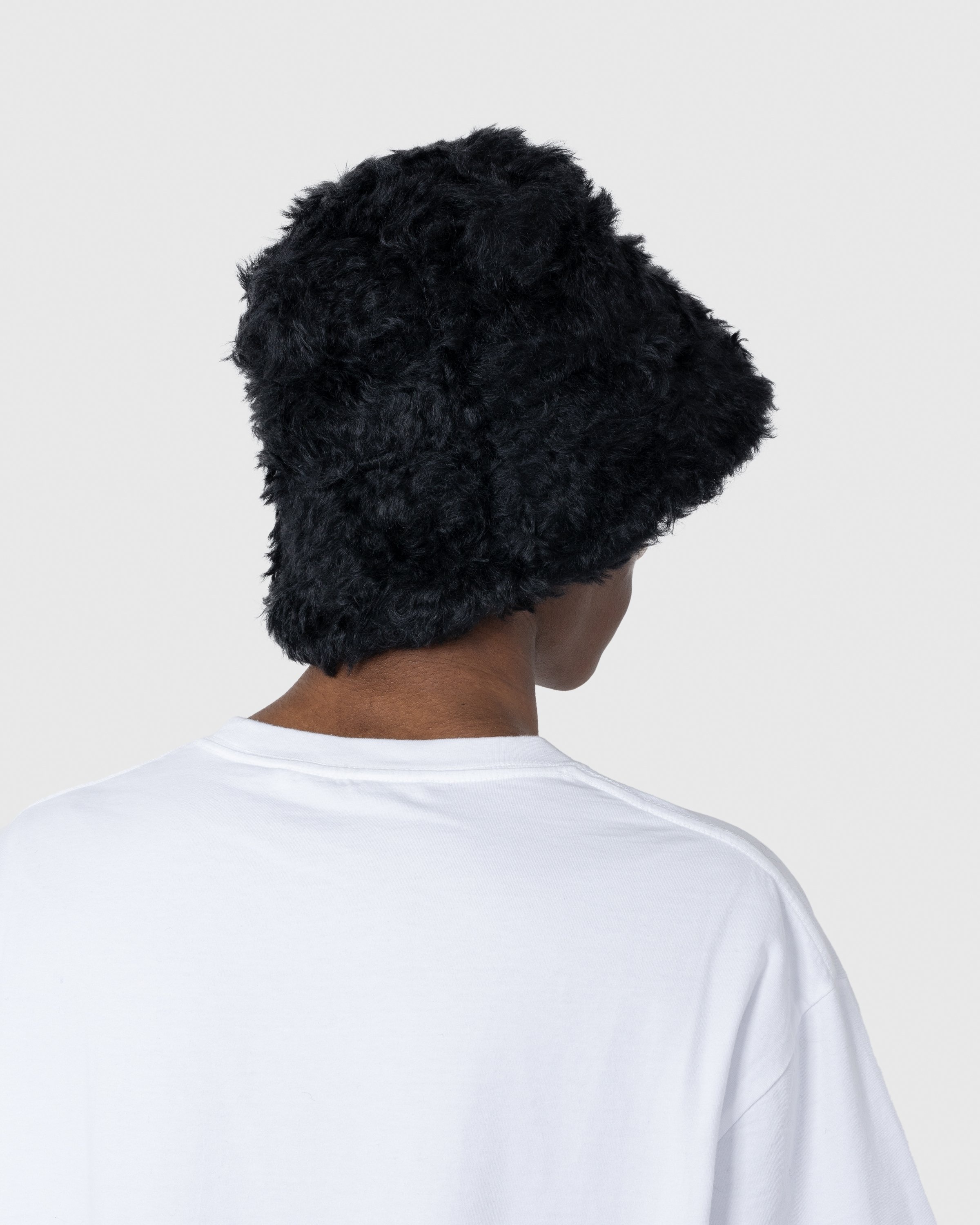 Dries van Noten – Mohair Gilly Hat Black - Hats - Black - Image 2