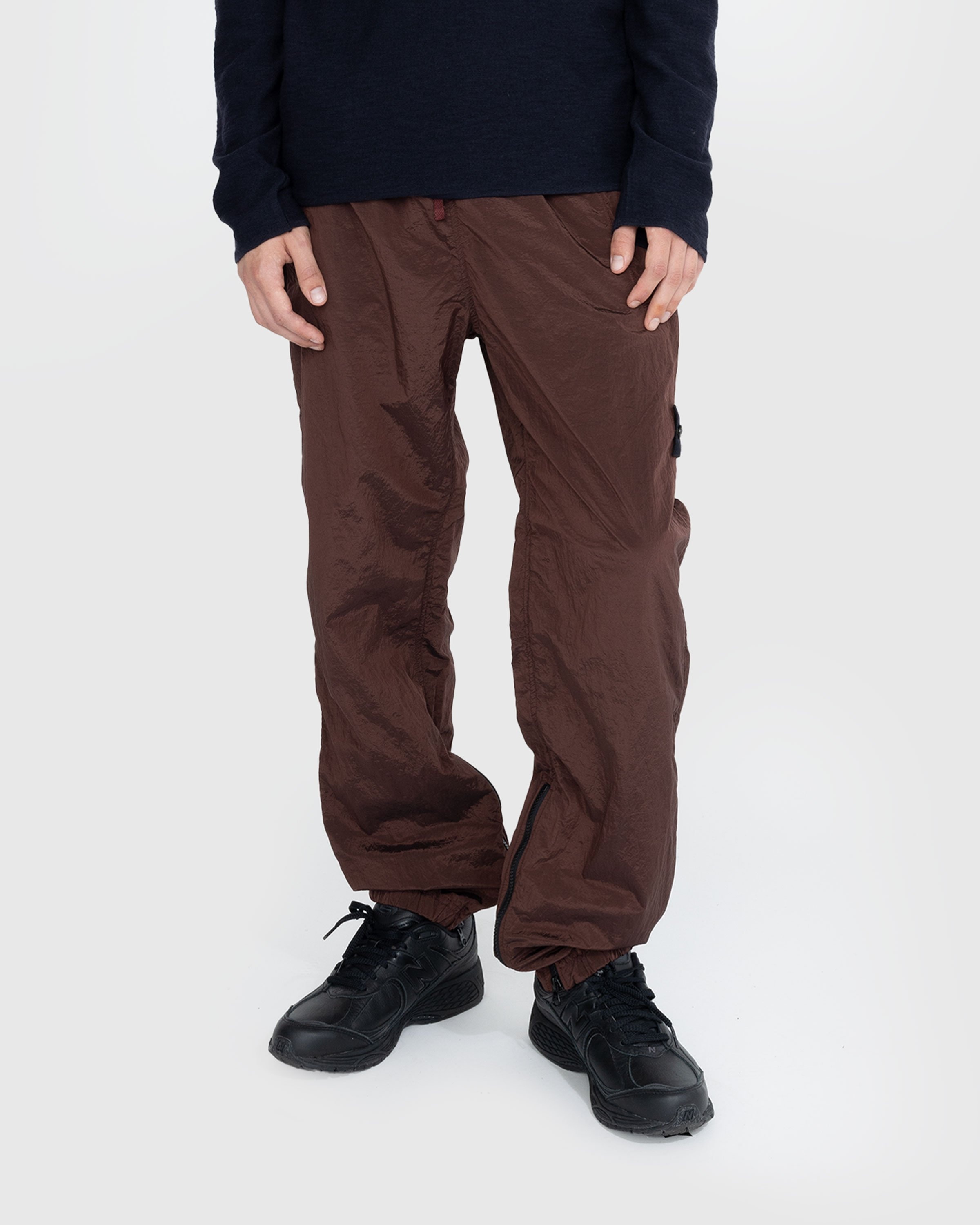 Stone Island Nylon Metal Pants Maroon Highsnobiety Shop