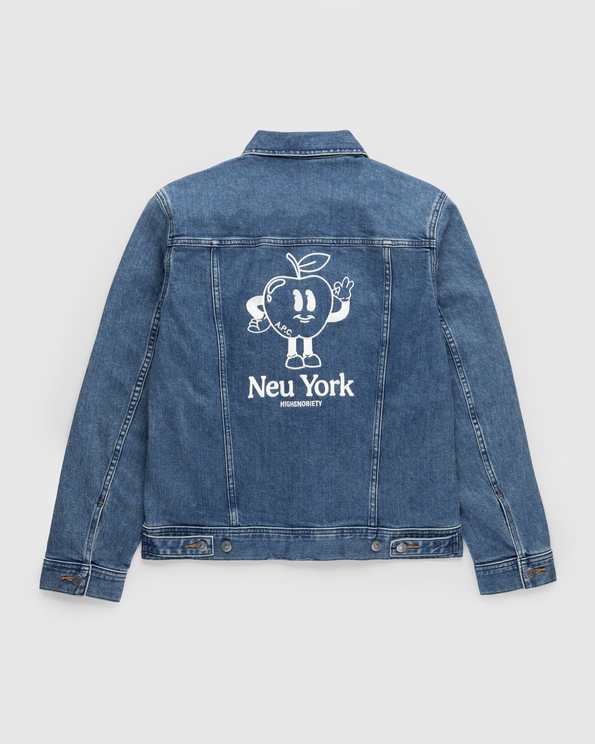 A.P.C. x Highsnobiety – Neu York Jean Jacket Blue - Outerwear - Blue - Image 1