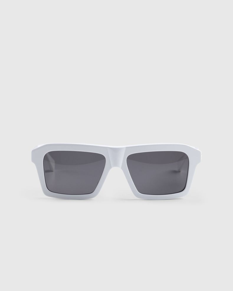 Classic Square Sunglasses White/White/Grey