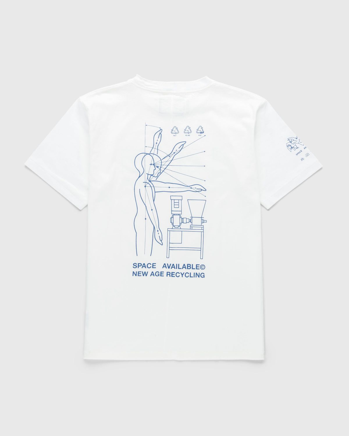 Space Available Studio – Circular Industries T-Shirt White - T-shirts - White - Image 1