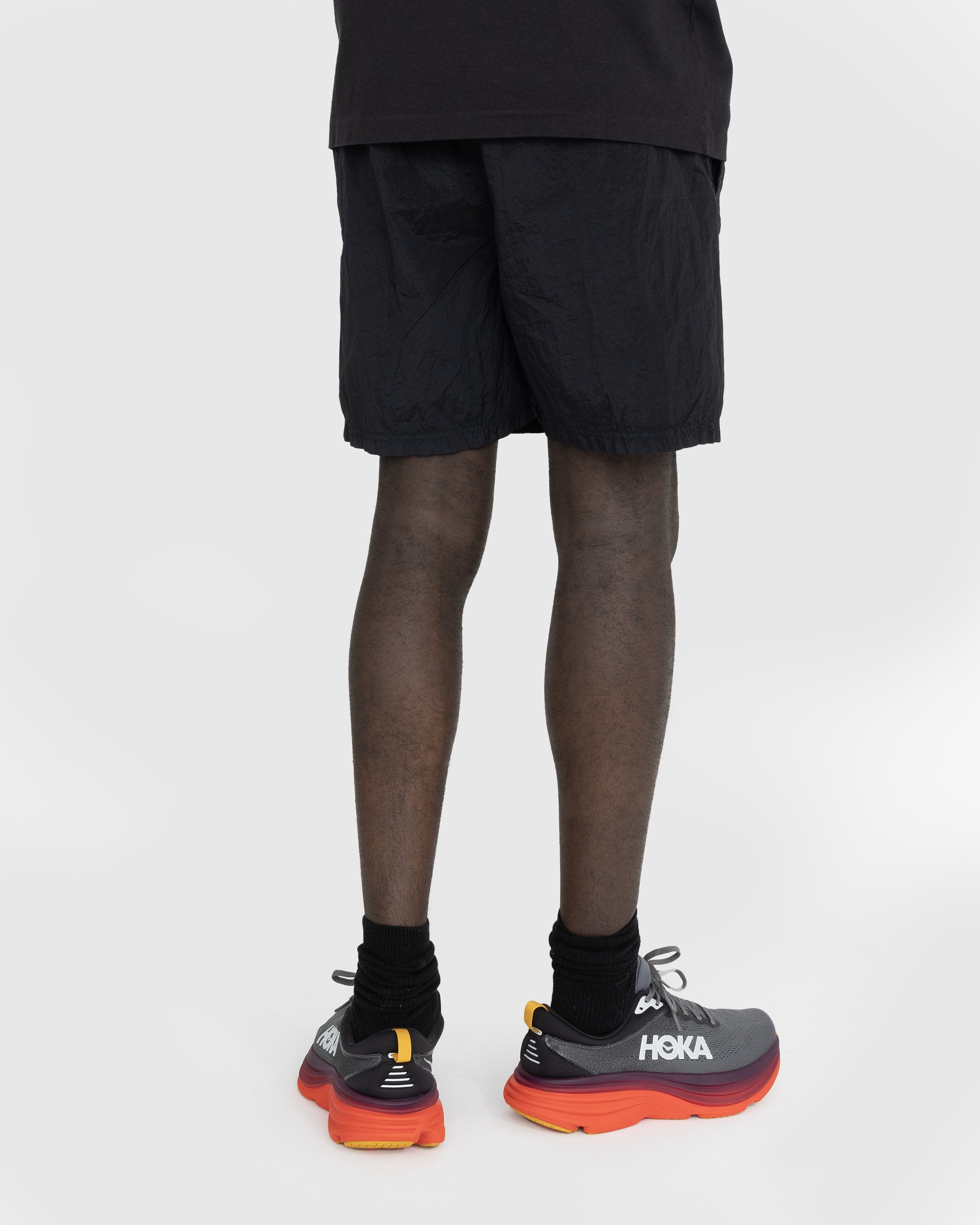 Stone Island – Nylon Metal Beach Shorts Black - Shorts - Black - Image 3