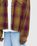 The North Face – Valley Twill Utility Shacket Large Halfdome Shadow Plaid - Shirts - Red - Image 5