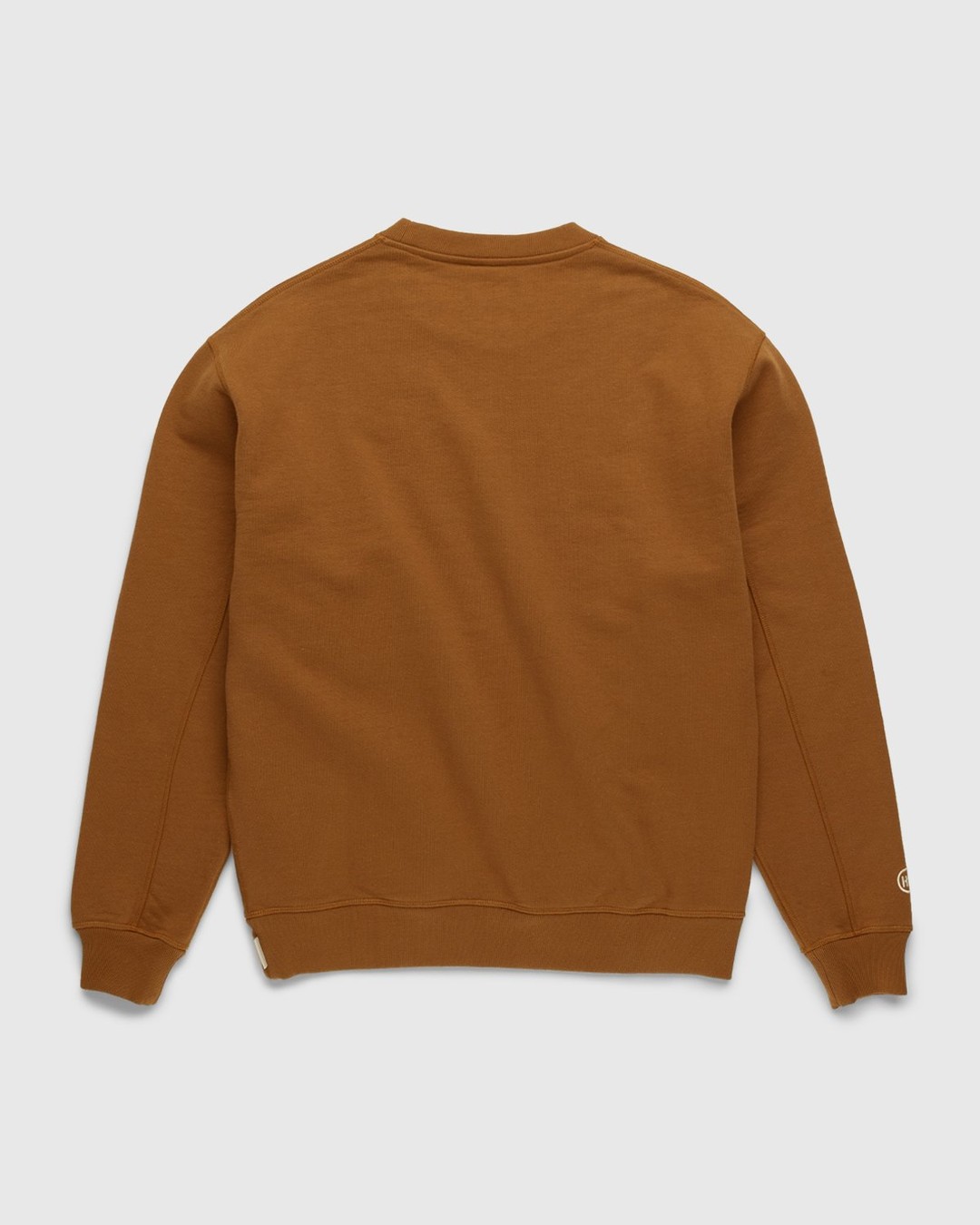 Highsnobiety – Logo Fleece Staples Crew Acorn - Sweats - Green - Image 2