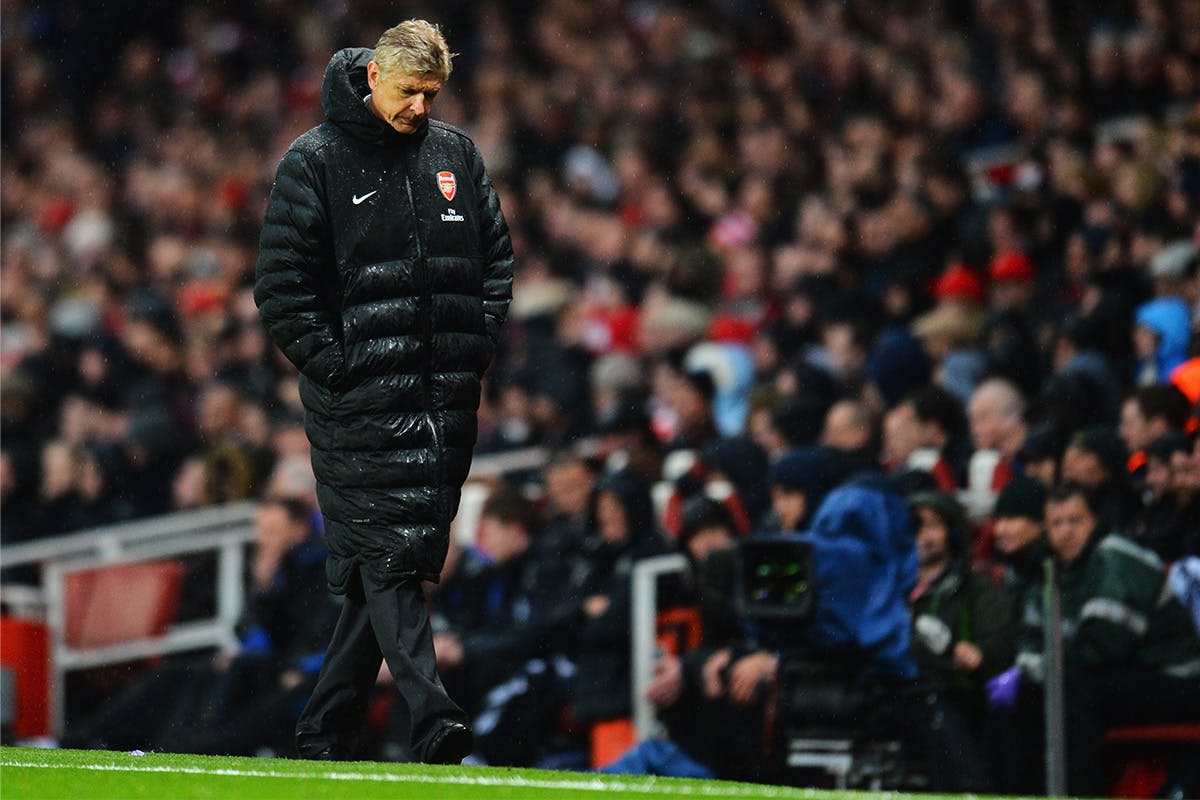 Bukayo Saka Does His Best Arsène Wenger Cosplay