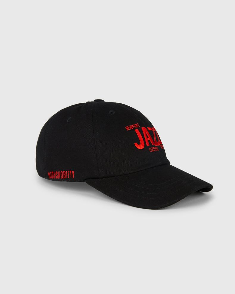 Highsnobiety – Newport Jazz Logo Cap Black
