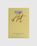 Highsnobiety – HIGHArt Paper Notebook - Stationary - Yellow - Image 1