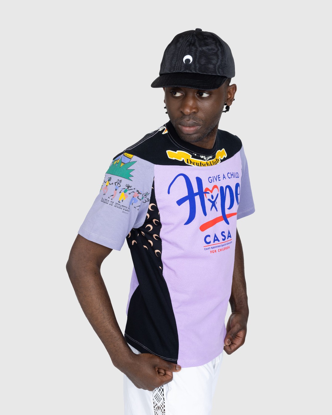 Tee shirt marine serre top