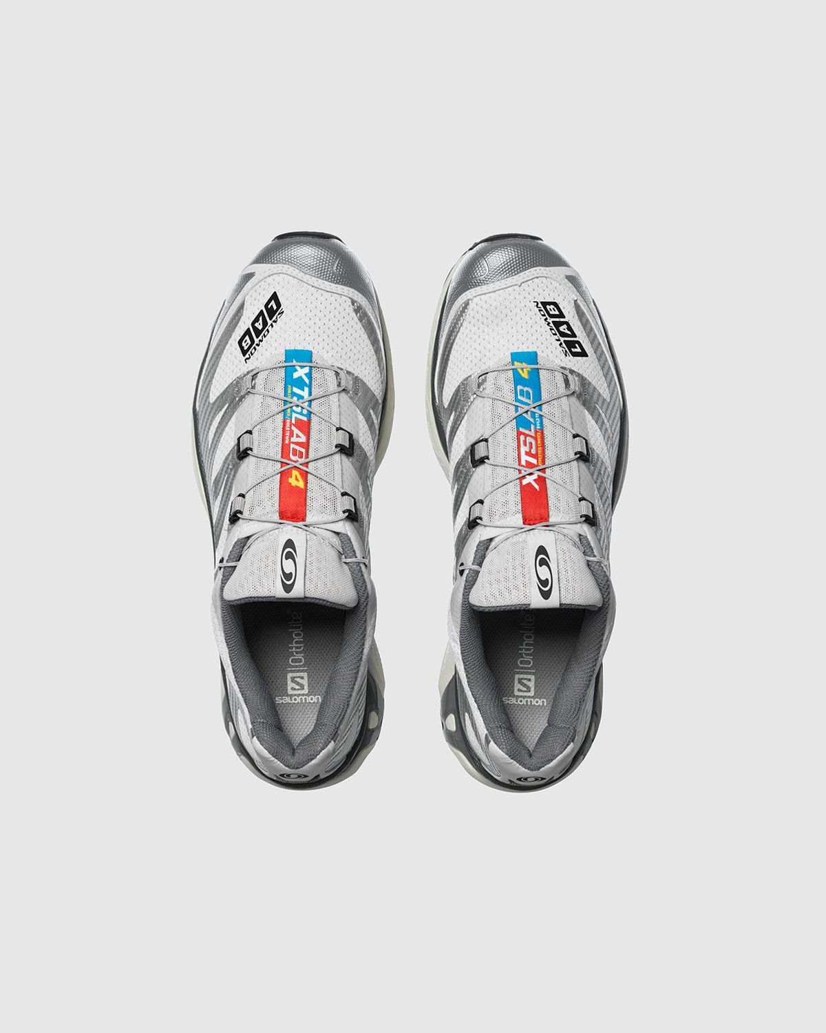 Salomon XT 4 ADVANCED Silver Metallic Lunar Rock Black