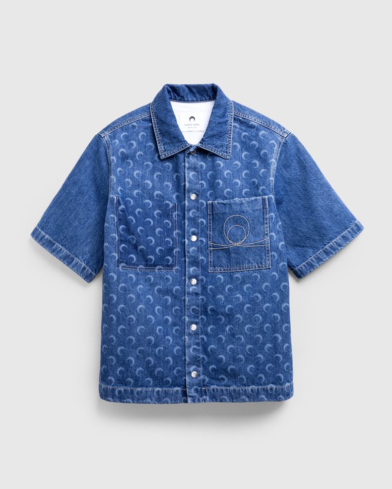 Deadstock Denim Workwear Shirt Blue