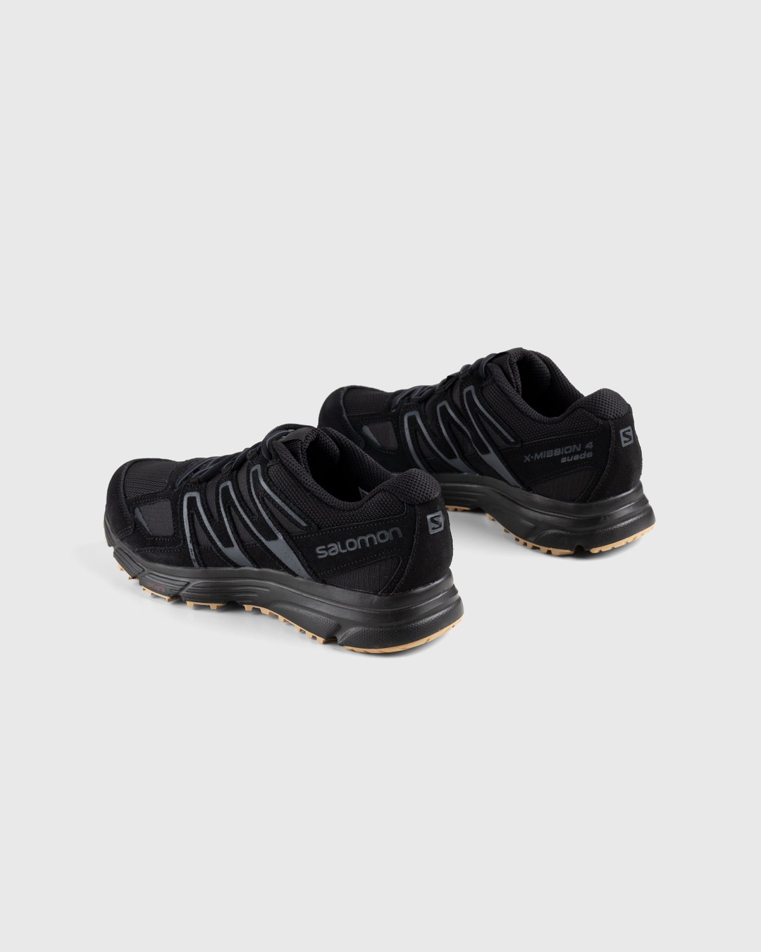 Salomon – X-Mission 4 Black/Ebony/Gum - Sneakers - Black - Image 3