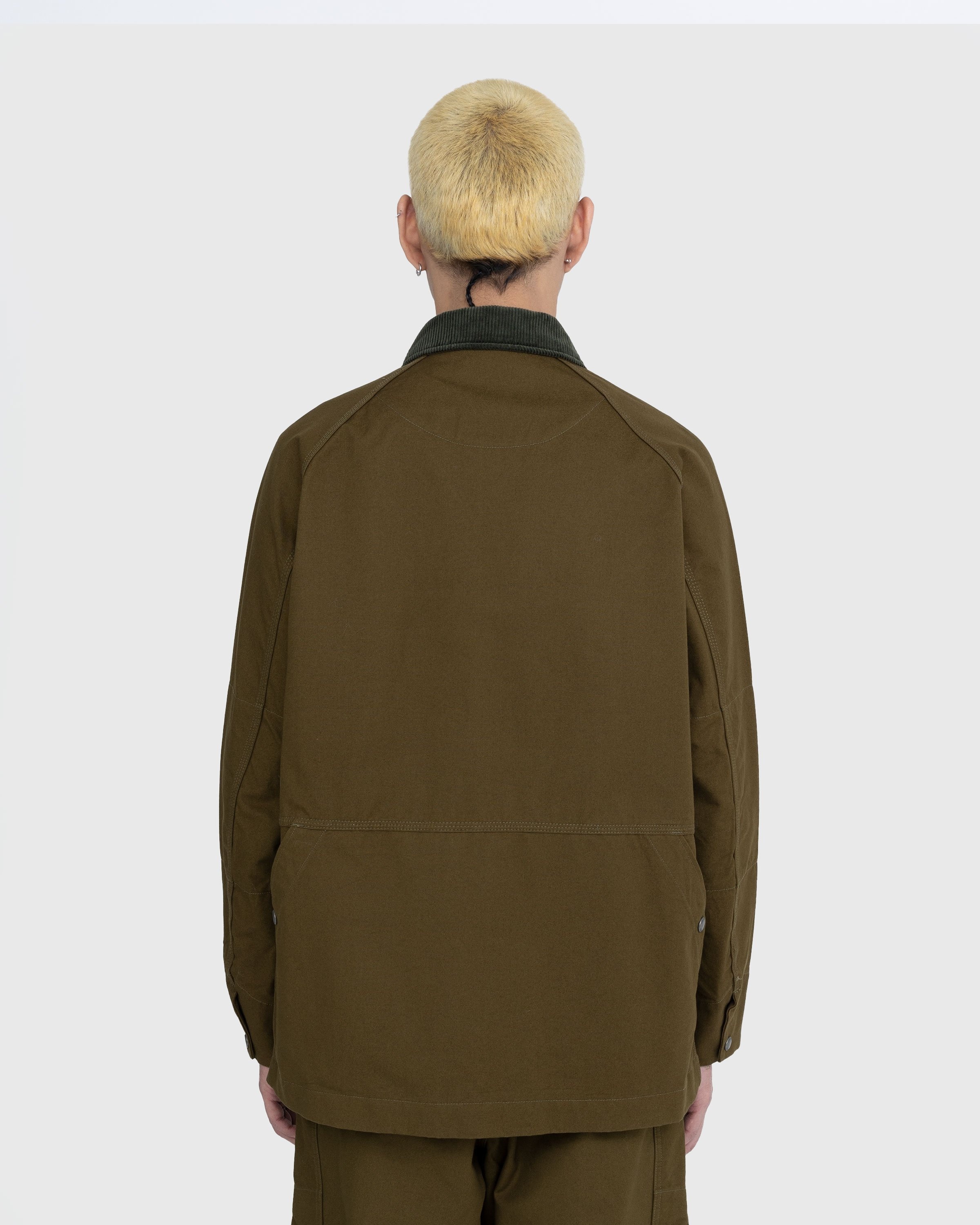 Green canvas jacket mens sales