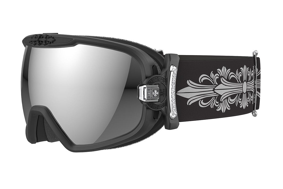 CHROME HEARTS Ski Goggles silver morning (1)