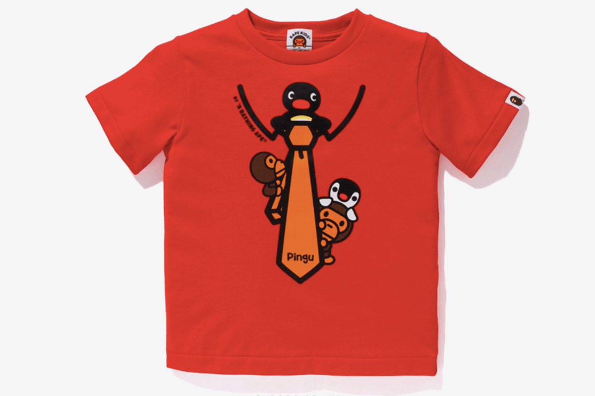 bape x pingu