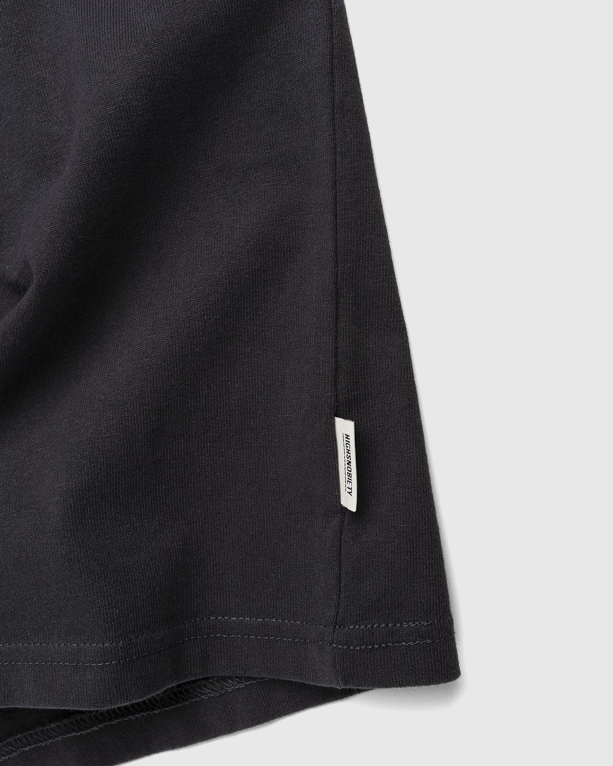 Highsnobiety – Heavy Logo Staples T-Shirt Black - T-shirts - Black - Image 4