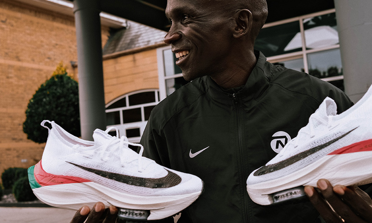 Evaporar oro Posicionar Eliud Kipchoge Unveils the Nike Air Zoom Alphafly NEXT% Kenya
