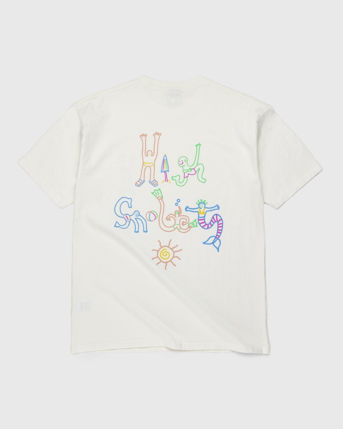 Highsnobiety – BeachFriendz T-Shirt White - T-shirts - White - Image 1