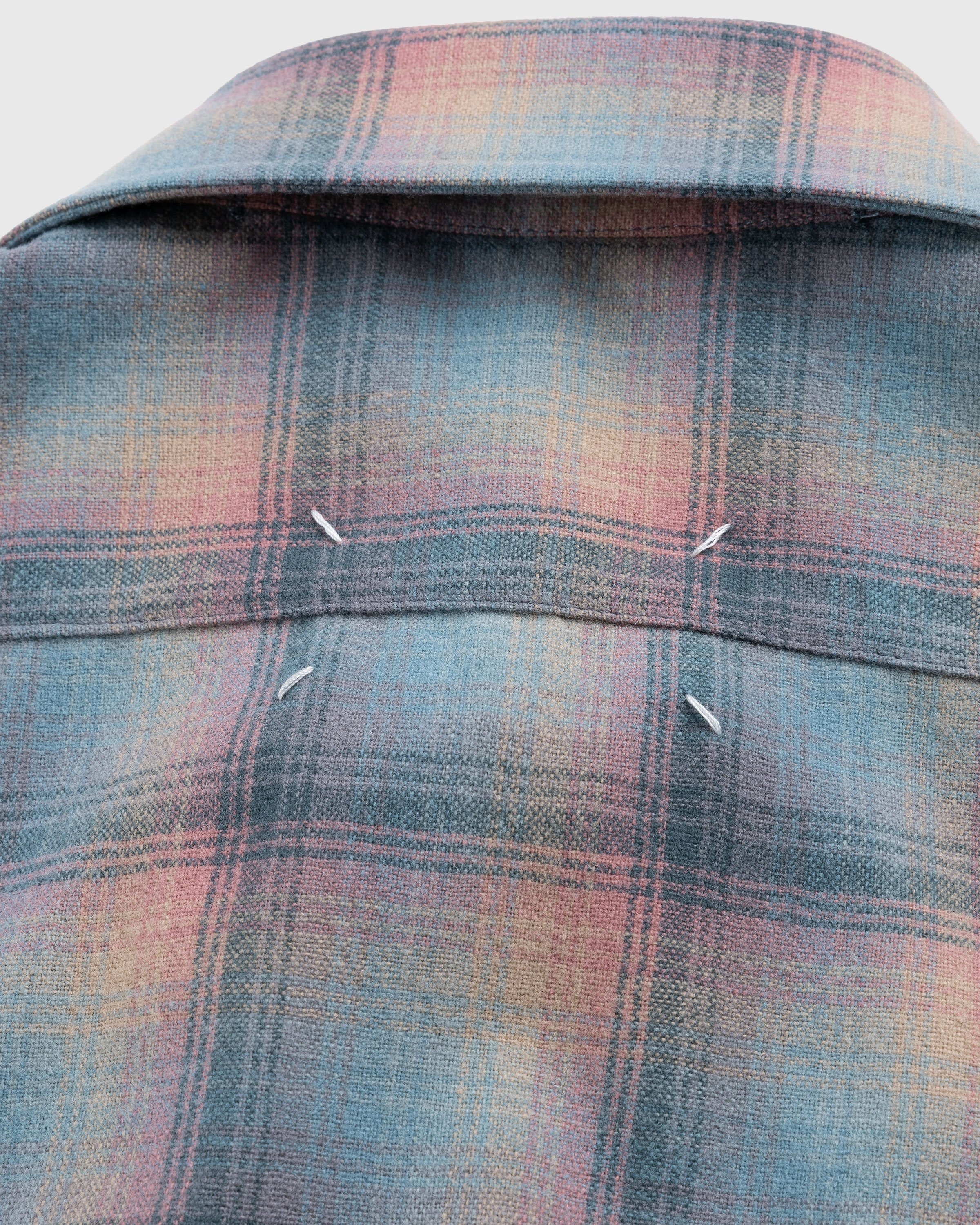 Maison Margiela – Long-Sleeve Button-Down Shirt Pink - Longsleeves - Pink - Image 6
