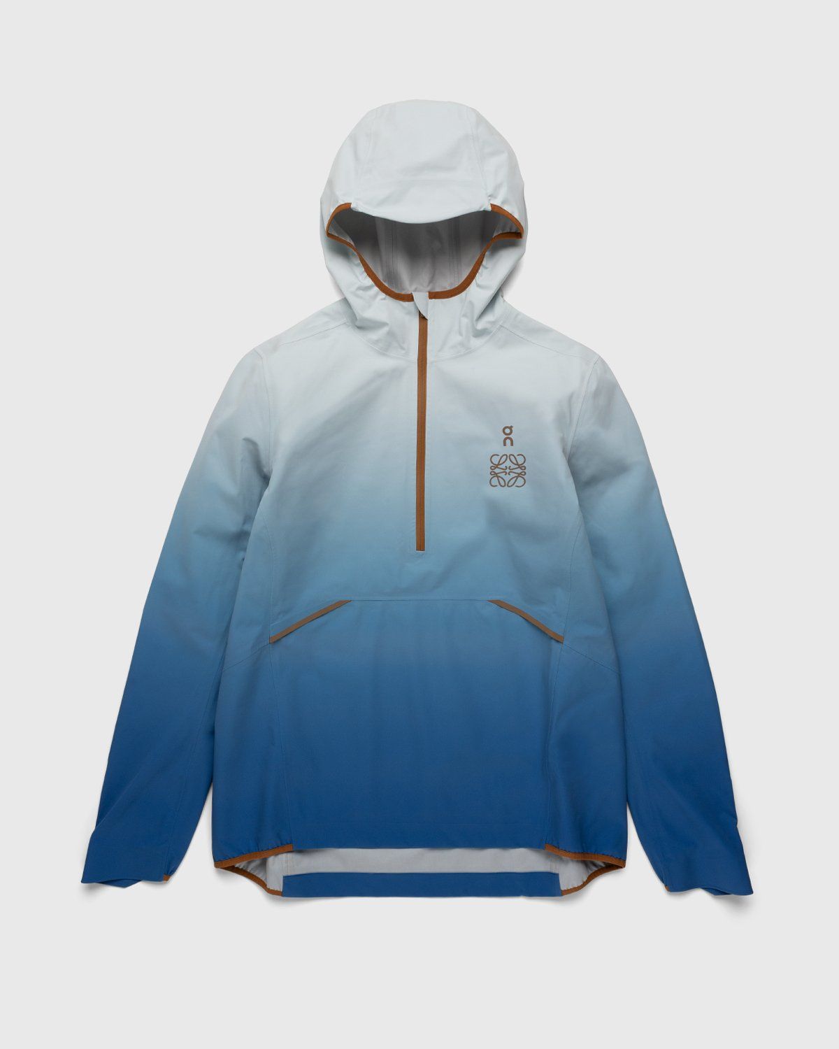 Anagram Jacquard Fleece Jacket in Blue - Loewe