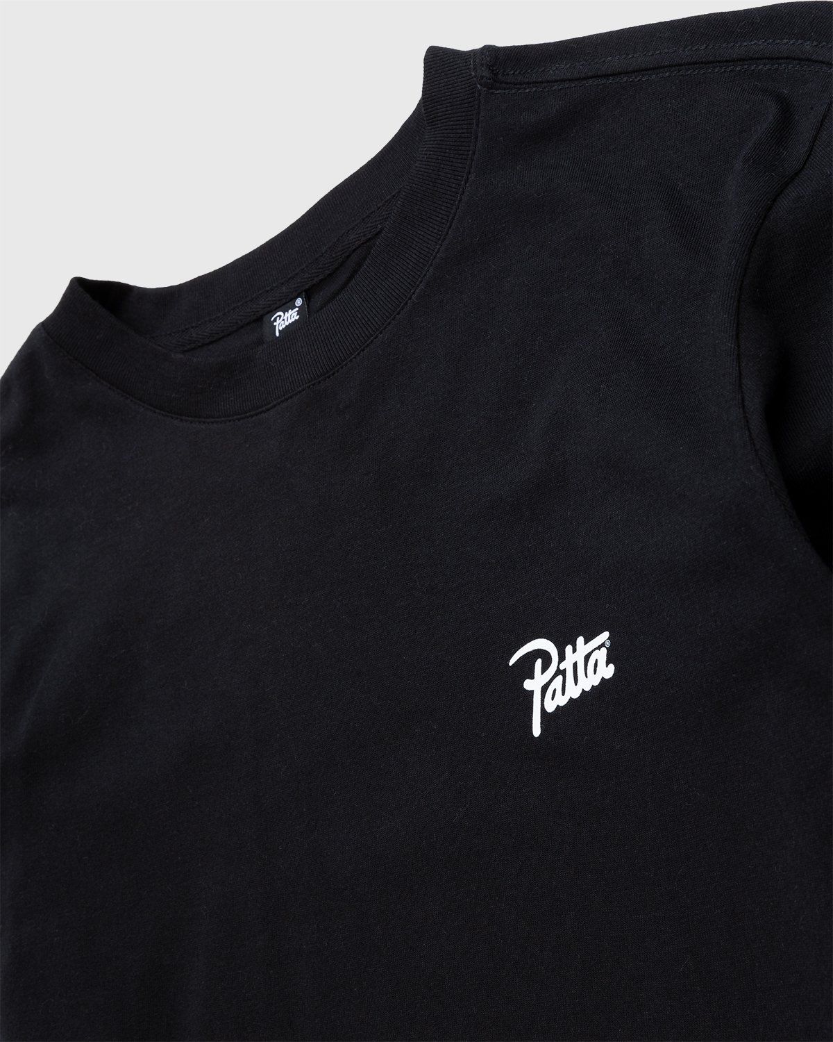 Patta – Basic Longsleeve Black - Longsleeves - Black - Image 3