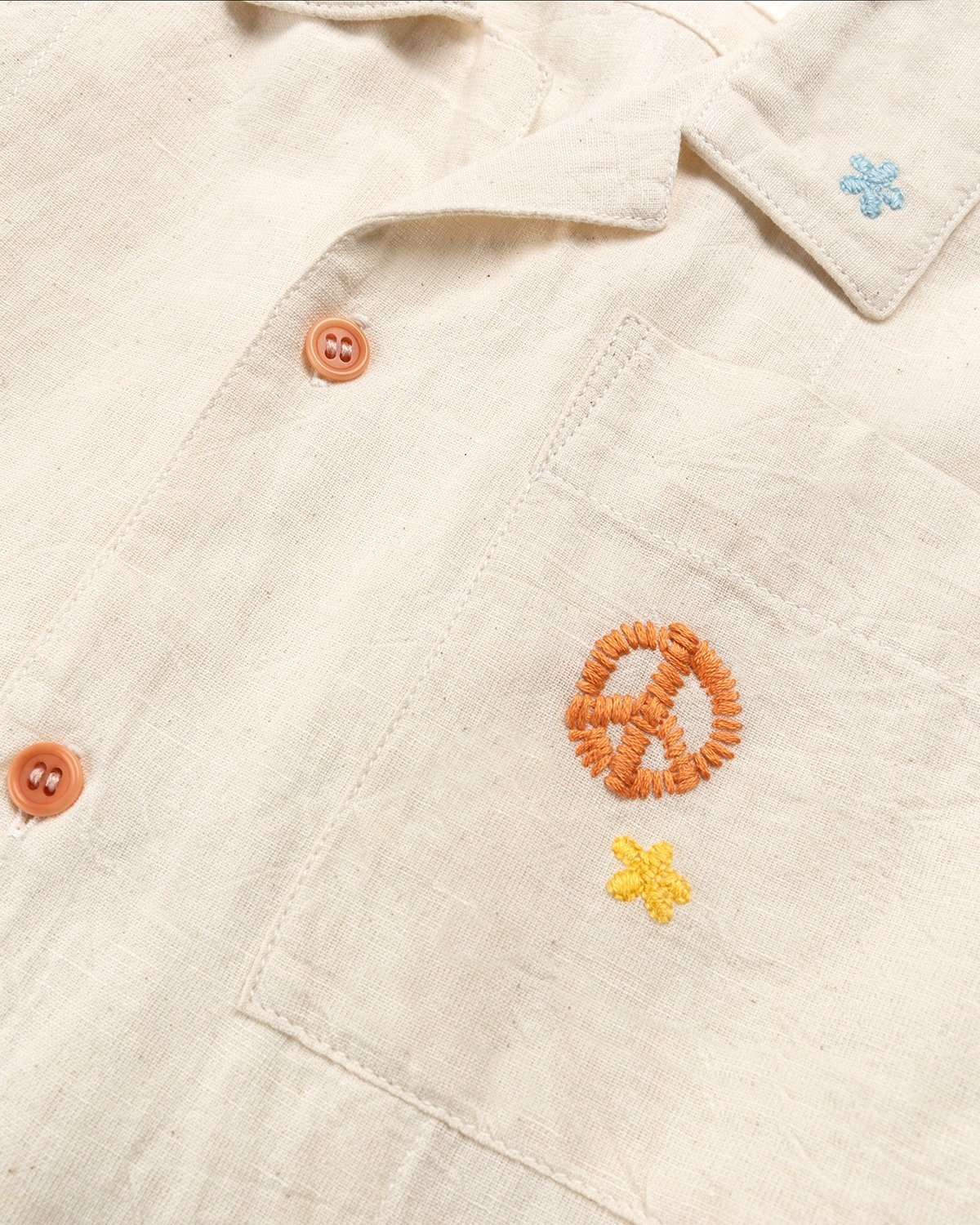 Story mfg. – Greetings Shirt Ecru Harvest Sun Off-White