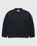 Waffle Knit Sweater Melange Charcoal