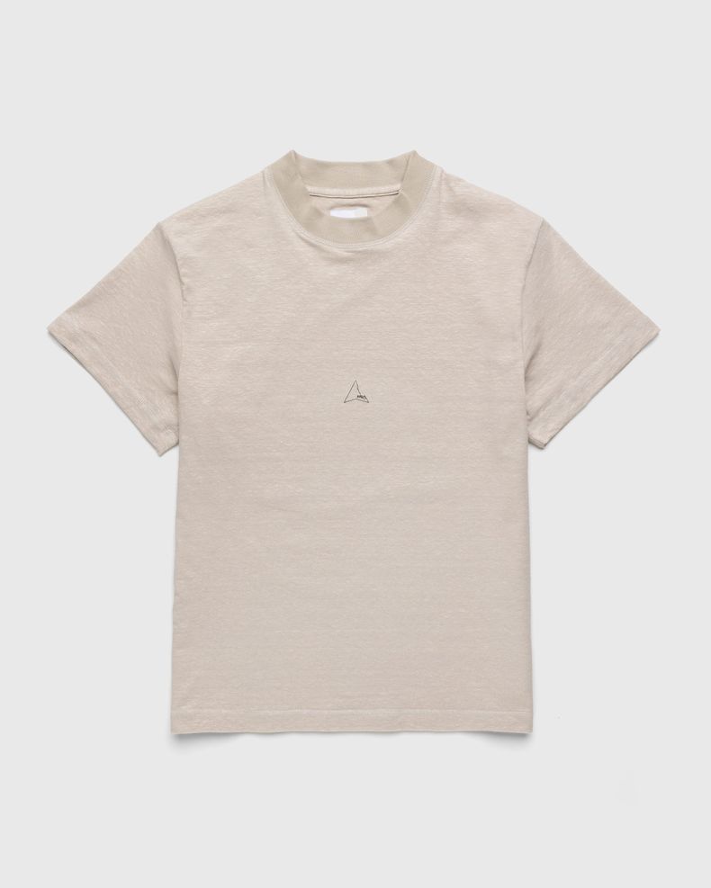 Mock Jersey Tee Oatmeal
