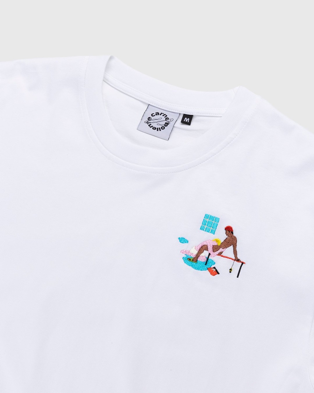 Carne Bollente – Deep Diving T-Shirt White - Tops - White - Image 3