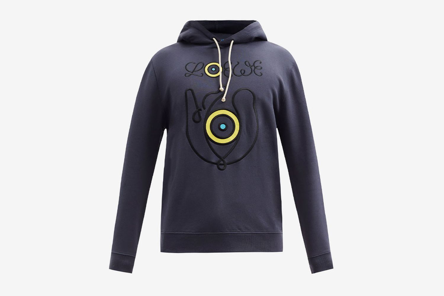 Logo-Embroidered Hooded Sweatshirt