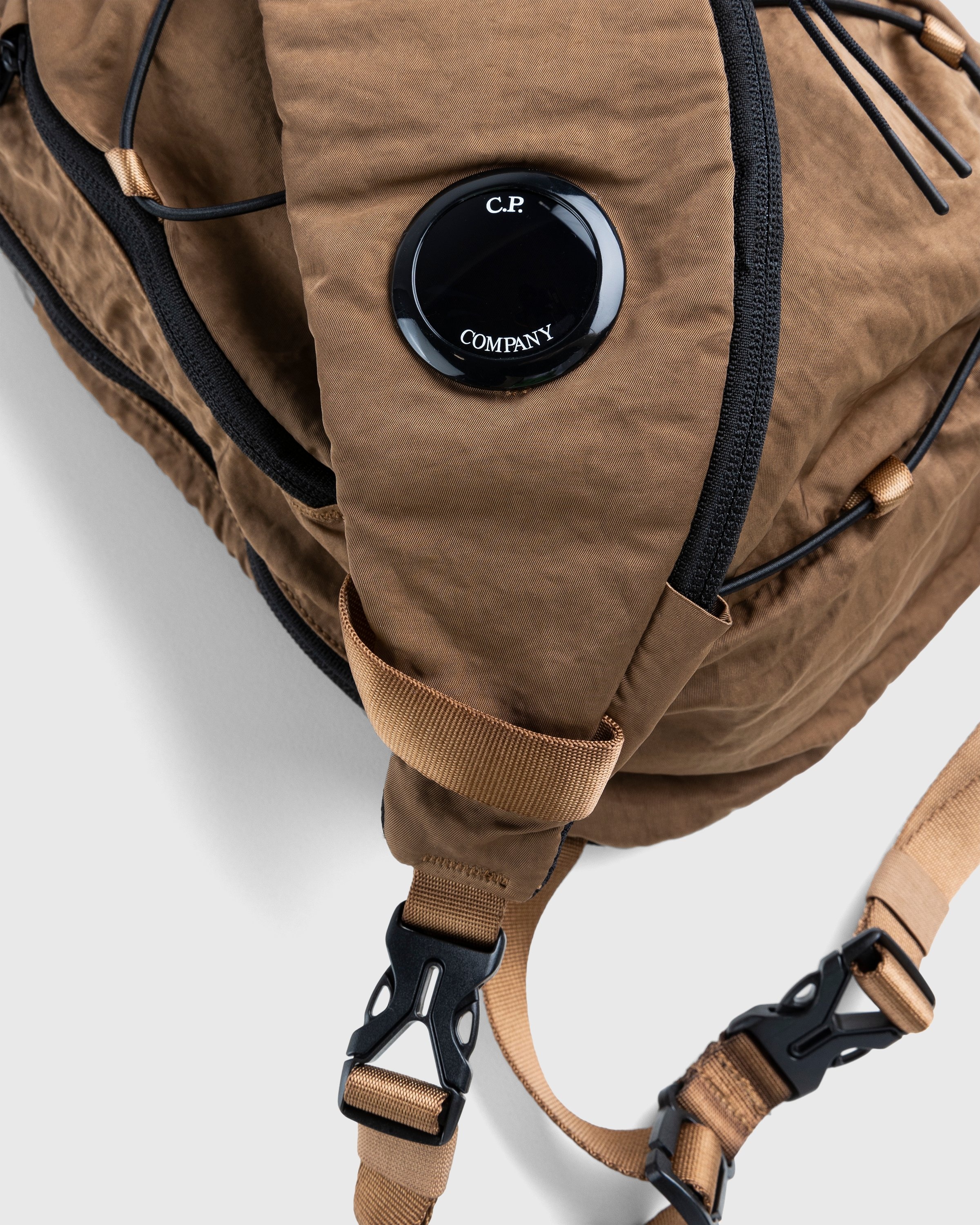 C.P. Company – Nylon B Crossbody Rucksack Brown - Bags - Brown - Image 5
