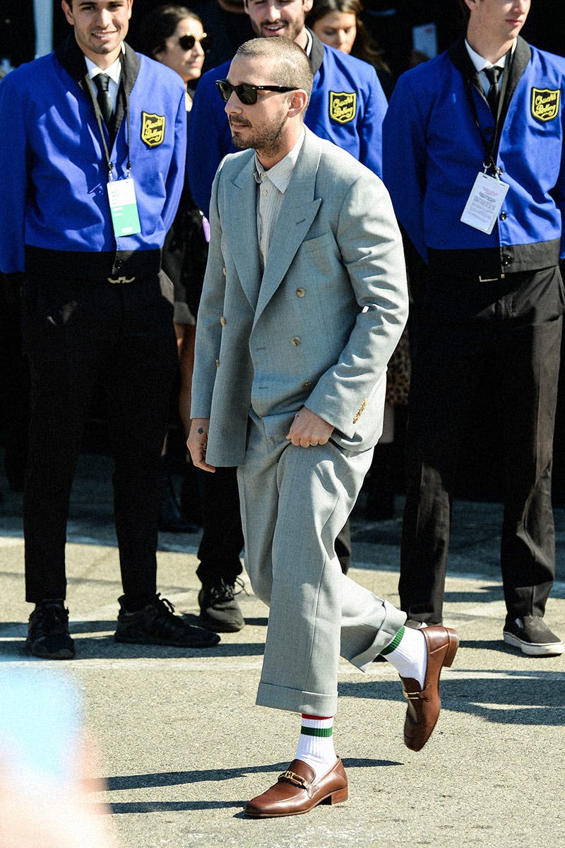 shia labeouf gucci loafers