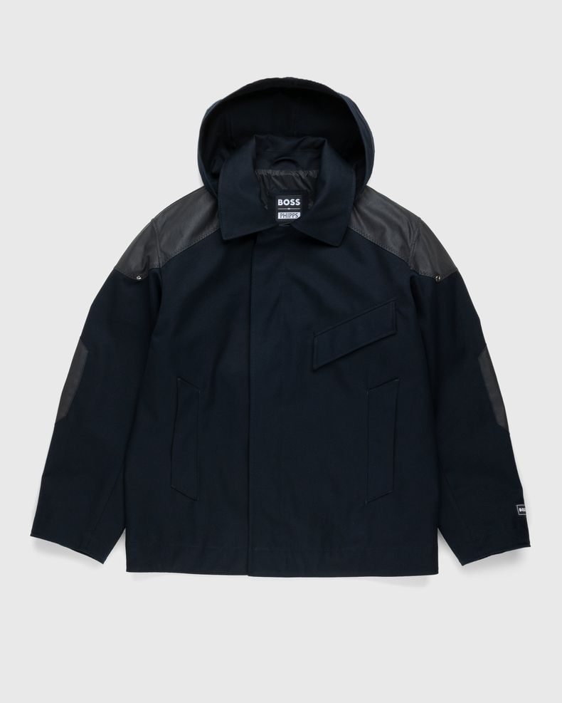 Water-Repellent Jacket Dark Blue