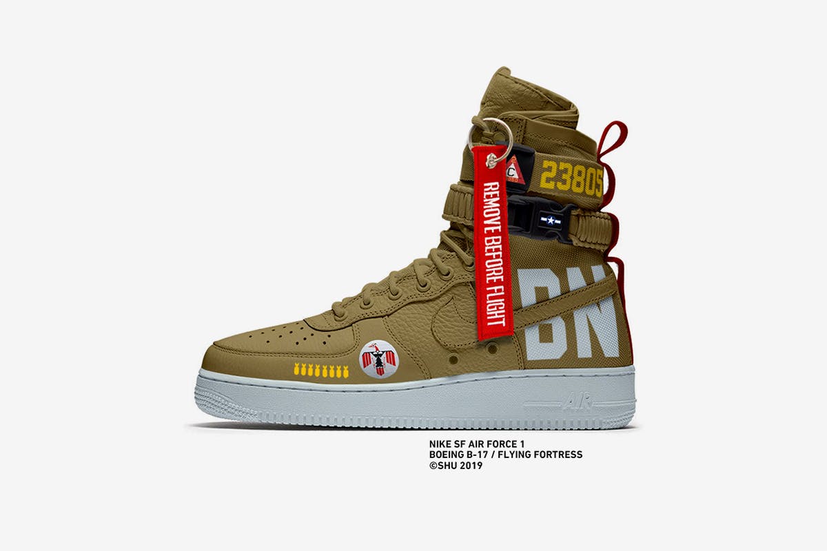 nike aircraft sneaker concepts Danya Shulipa