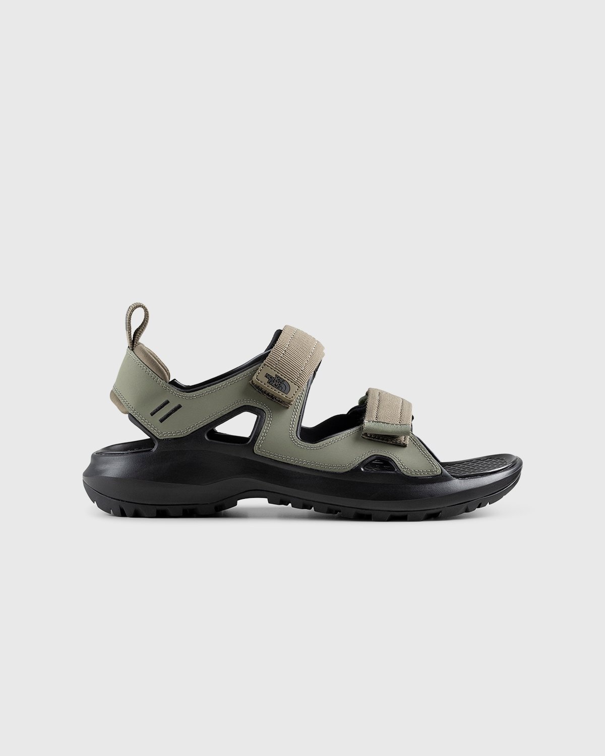 The North Face – Hedgehog Sandal III Burnt Olive Green/Black - Sandals & Slides - Green - Image 1