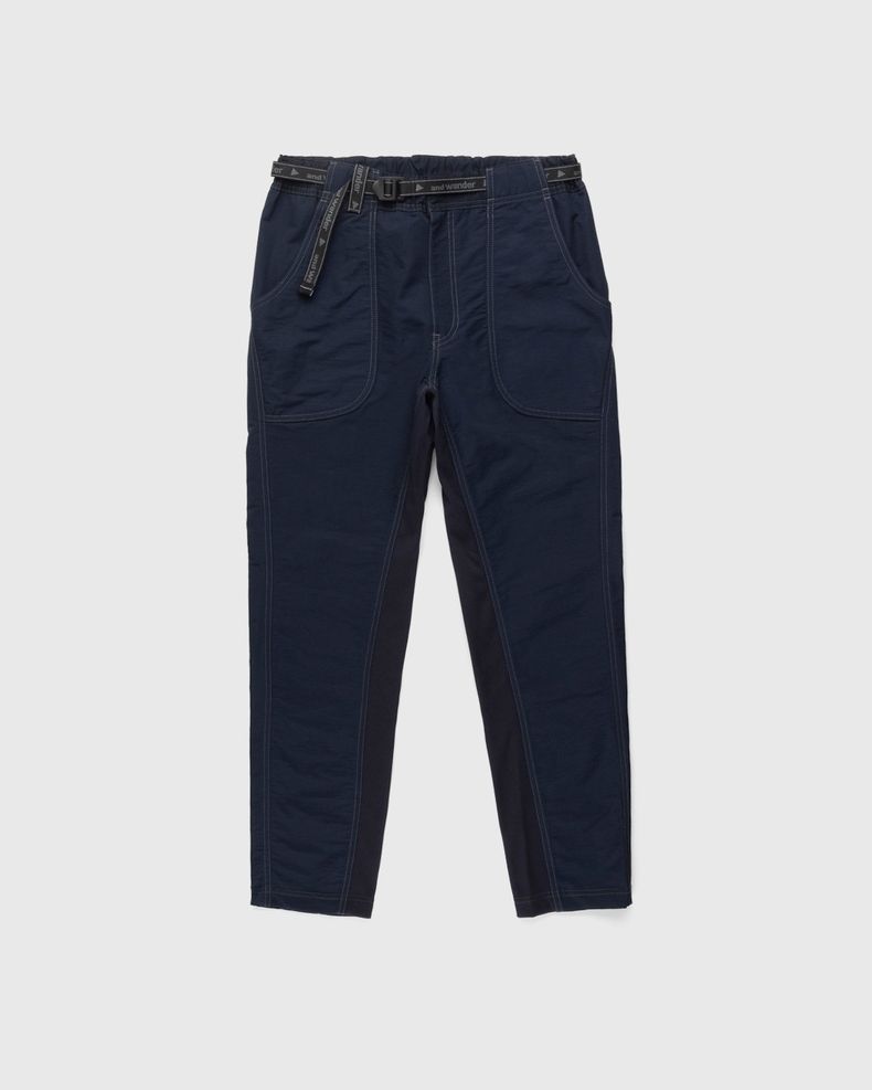 And Wander – 60/40 Cloth Rib Pants Navy
