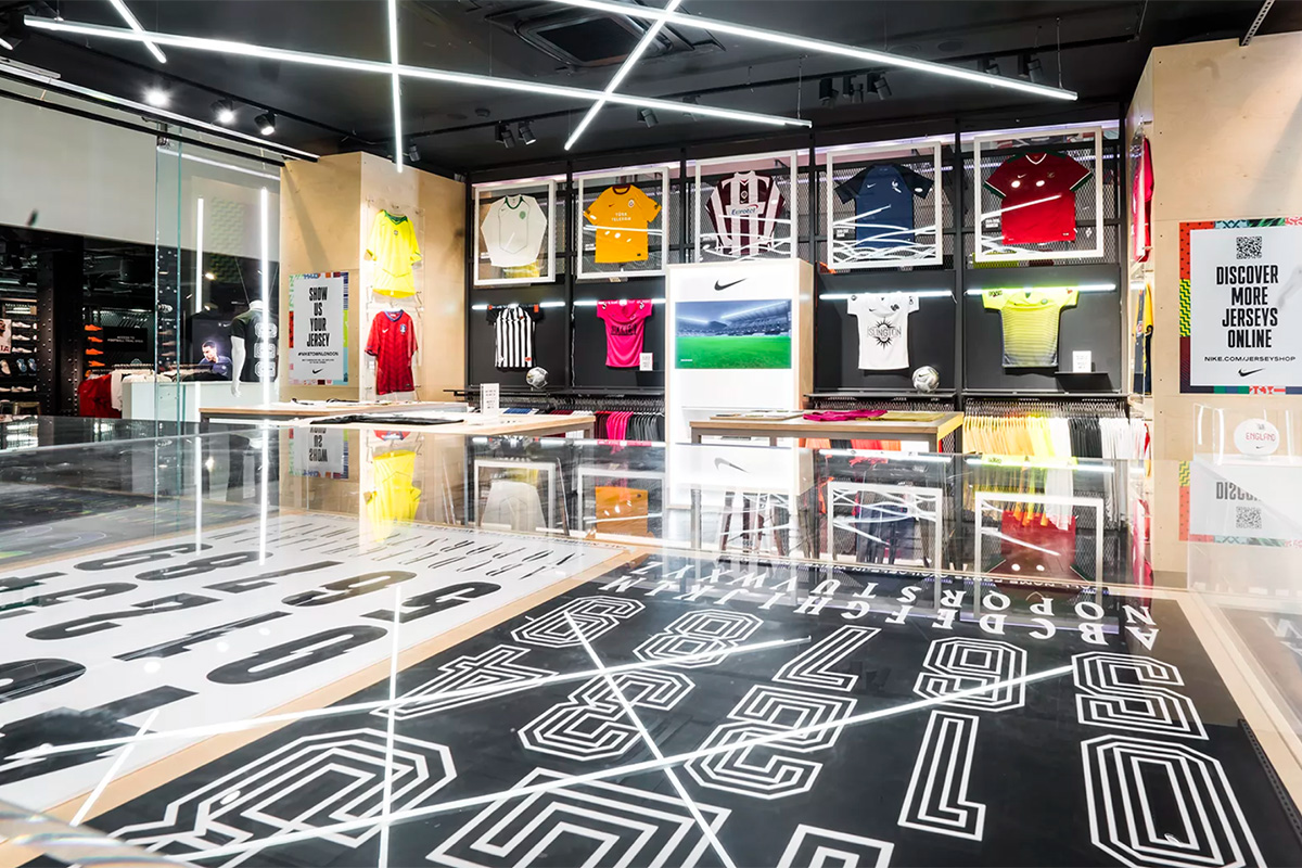 nike retail digitilization interview Niketown London