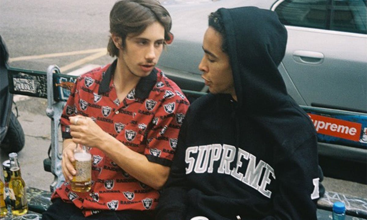supreme raiders sweatshirt