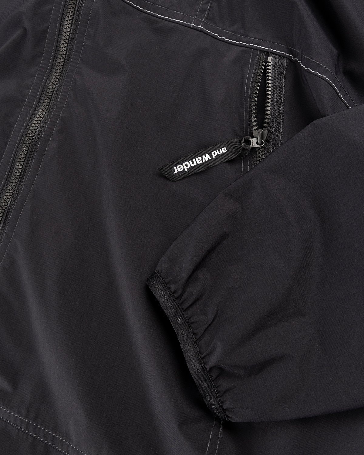 And Wander – Pertex Wind Jacket Black - Outerwear - Black - Image 6