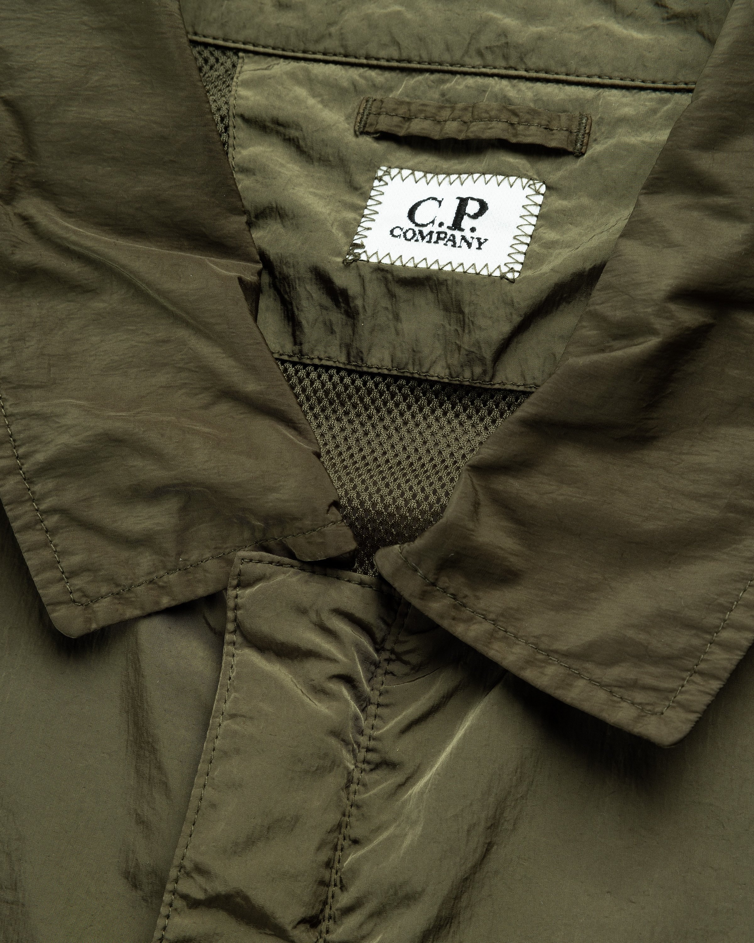 C.P. Company – Chrome-R Overshirt Ivy Green - Outerwear - Green - Image 6