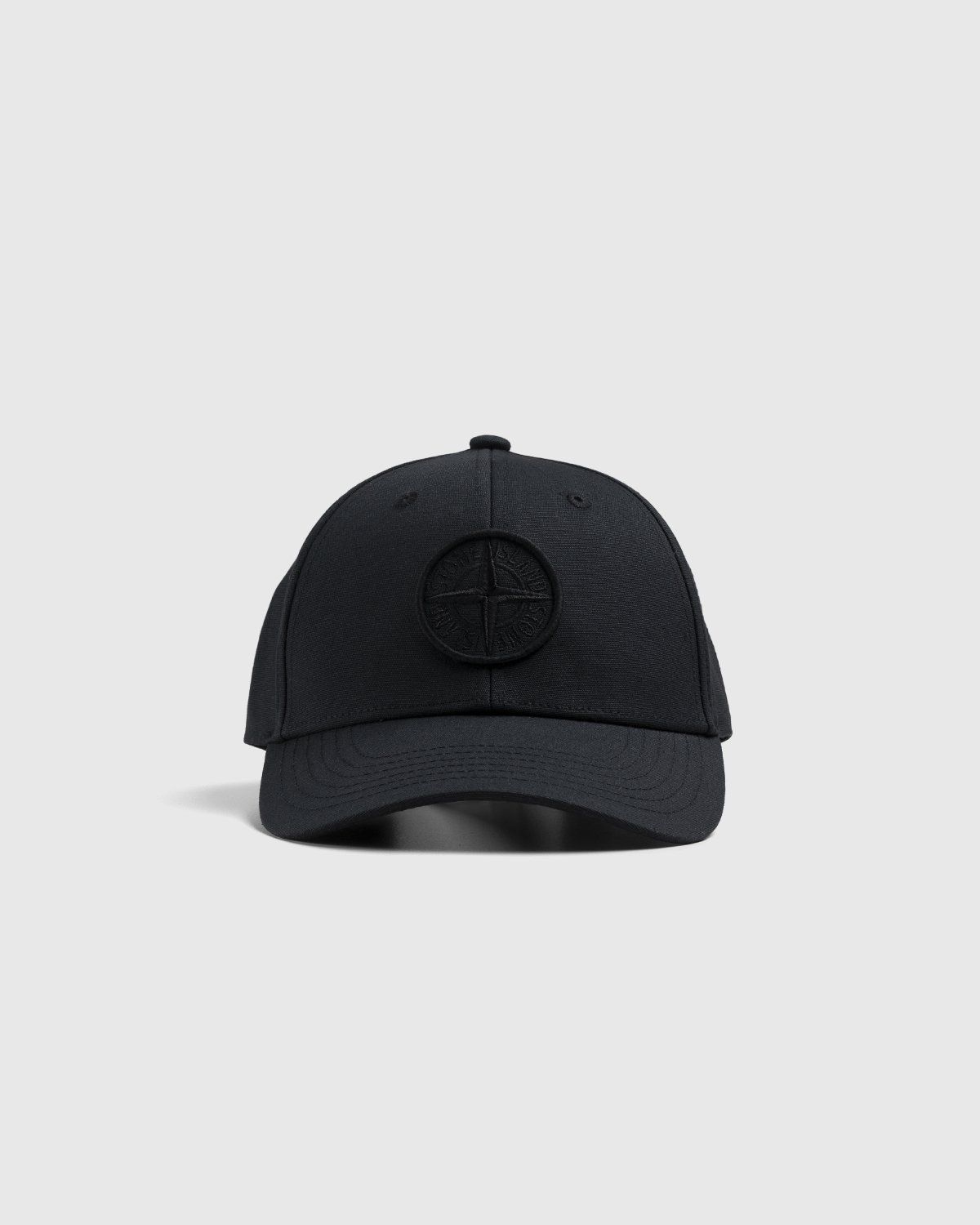 Stone Island 99661 6Panel Cotton Rep Cap Black Highsnobiety Shop