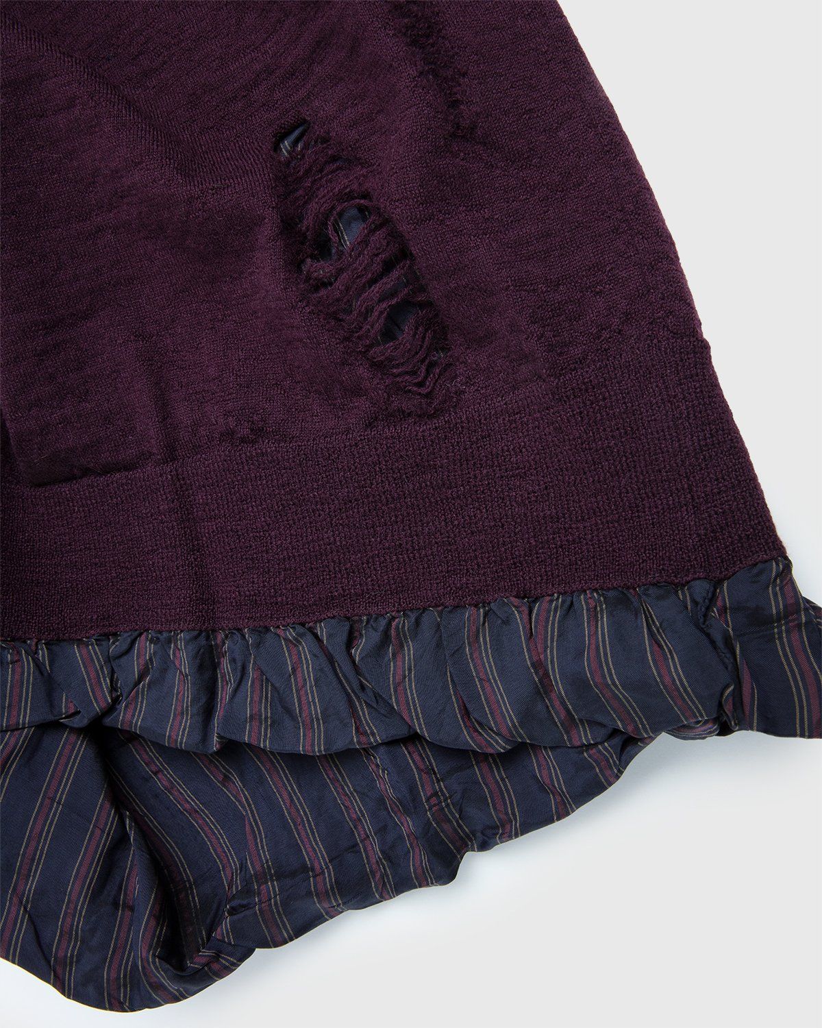 Maison Margiela – Vest Bordeaux - Knitwear - Red - Image 5