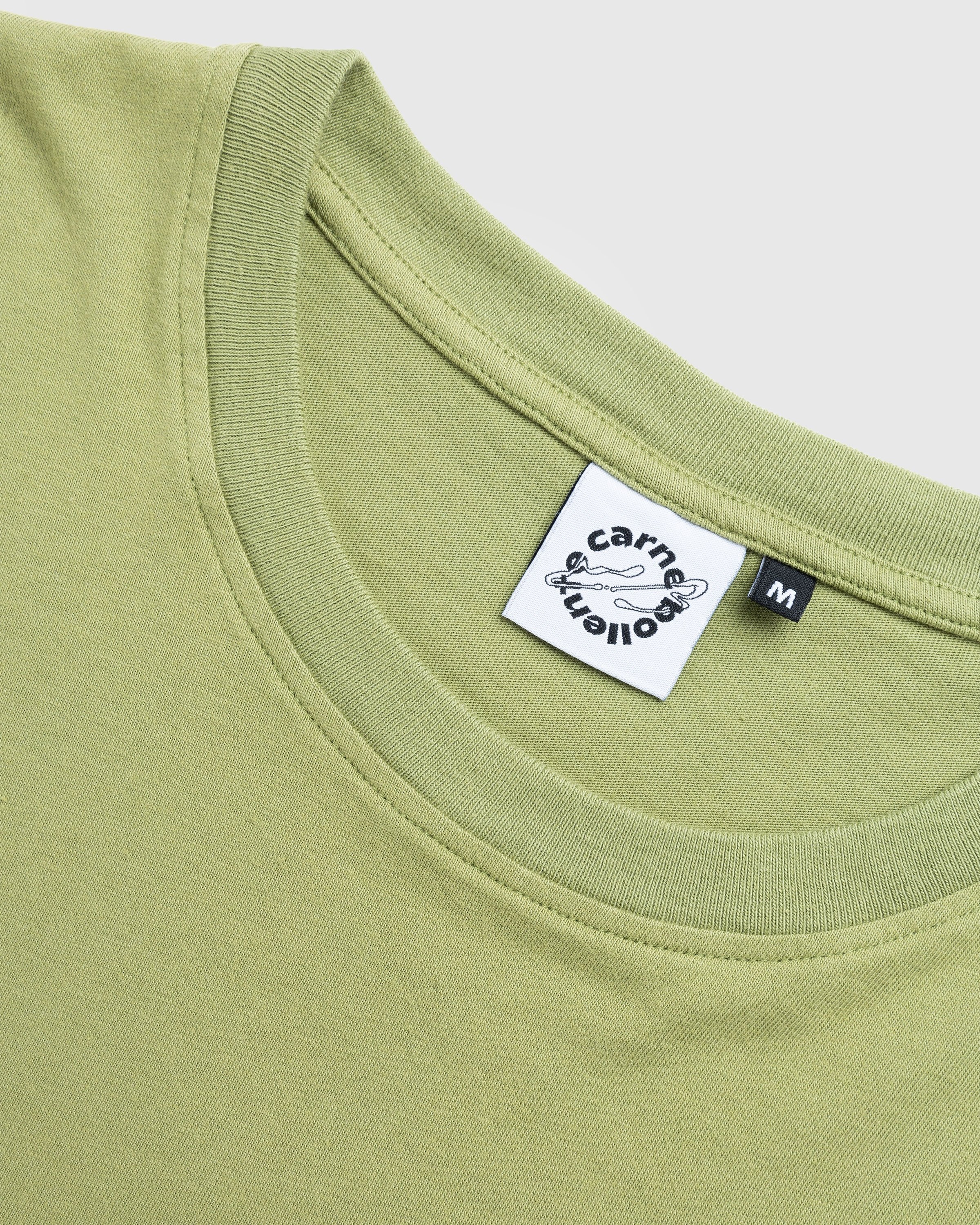 Carne Bollente – Yabba-Dabba-Do Me T-Shirt Khaki - Tops - Green - Image 2