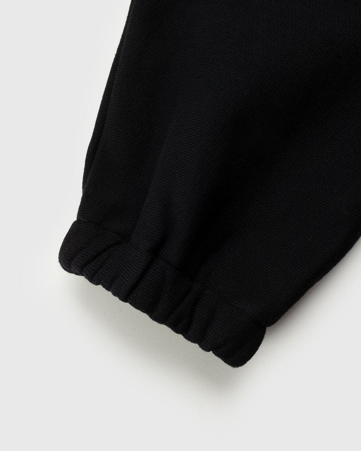 Abc. – French Terry Sweatpants Anthracite - Pants - Black - Image 4