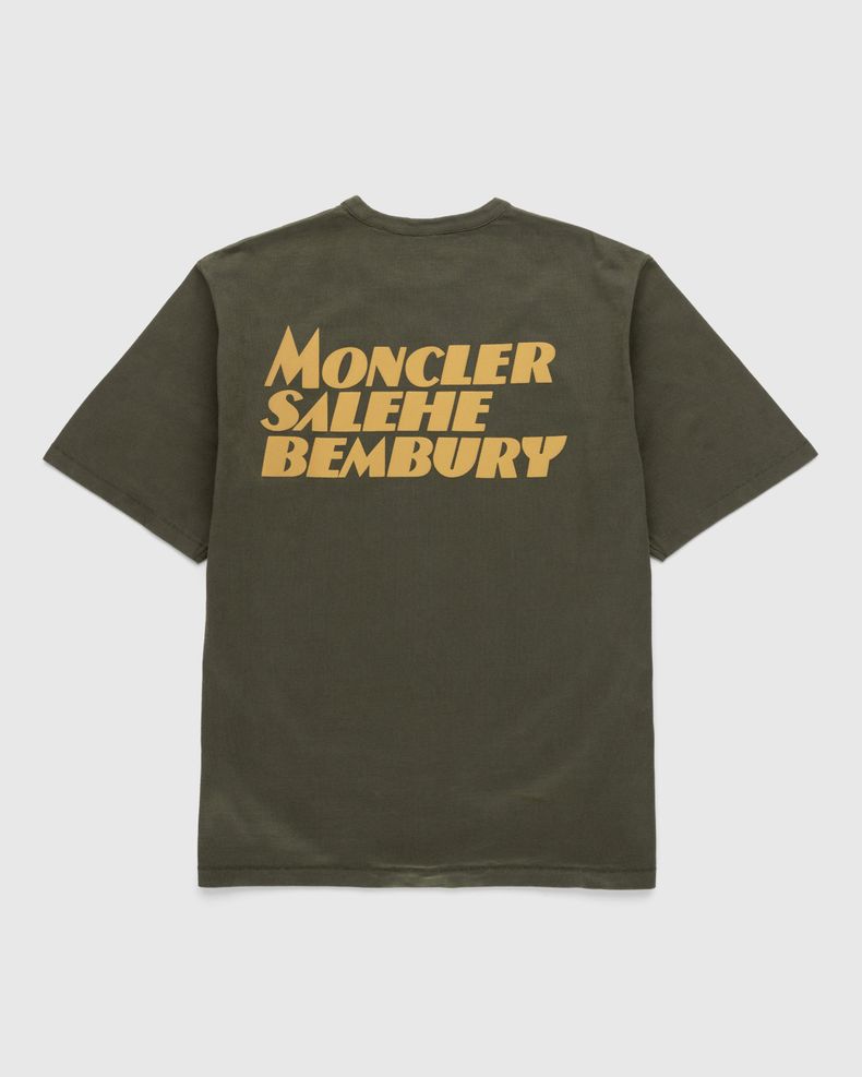 Moncler x Salehe Bembury – Logo T-Shirt Green